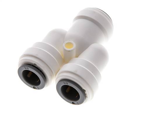 3/8'' Y-Steckverschraubung POM EPDM FDA [2 Stück]