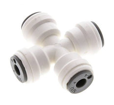 5/32'' Cross Push-in Fitting POM EPDM FDA [2 Pieces]