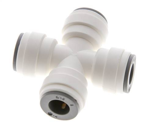 5/16'' Kreuzsteckverschraubung POM EPDM FDA [2 Stück]