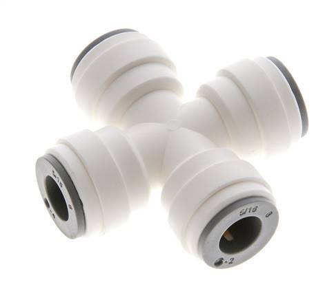5/16'' Kreuzsteckverschraubung POM EPDM FDA [2 Stück]