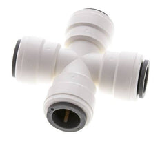 1/2'' Kreuzsteckverschraubung POM EPDM FDA [2 Stück]