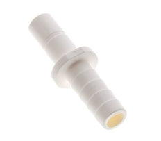 1/4'' x 6.8mm 90deg Elbow Plug-in Fitting with Hose Pillar POM EPDM [10 Pieces]