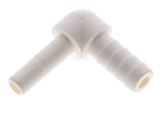 1/4'' x 8,5 mm 90-Grad-Winkel-Steckverschraubung mit Schlauchpfeiler POM EPDM [10 Stück]