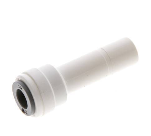 1/4'' x 3/8'' Push-in Fitting with Plug-in POM EPDM [10 Pieces]