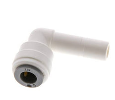 1/4'' x 5/16'' 90-Grad-Winkel-Steckverschraubung mit Steckanschluss POM EPDM [10 Stück]