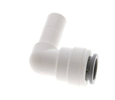 1/2'' x 1/2'' 90deg Elbow Push-in Fitting with Plug-in POM EPDM [5 Pieces]
