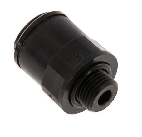 8mm x G1/8'' Steckverschraubung mit Außengewinde POM NBR [5 Stück]