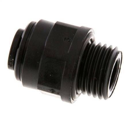 6mm x G1/4'' Steckverschraubung mit Außengewinde POM NBR [2 Stück]