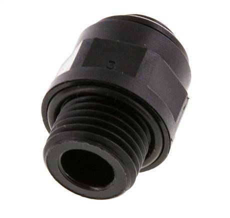6mm x G1/4'' Steckverschraubung mit Außengewinde POM NBR [2 Stück]