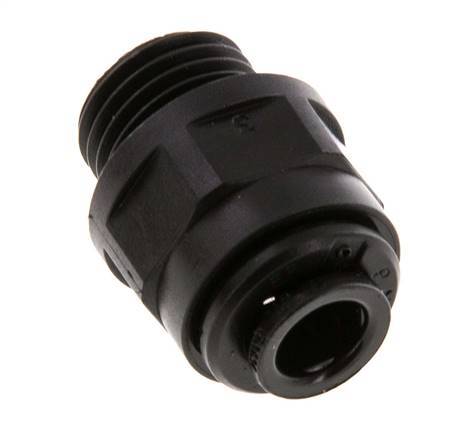 6mm x G1/4'' Steckverschraubung mit Außengewinde POM NBR [2 Stück]