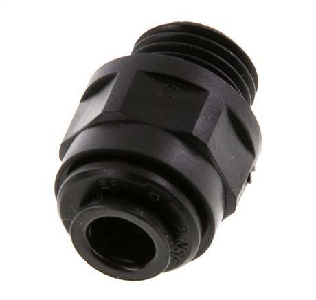 6mm x G1/4'' Steckverschraubung mit Außengewinde POM NBR [2 Stück]