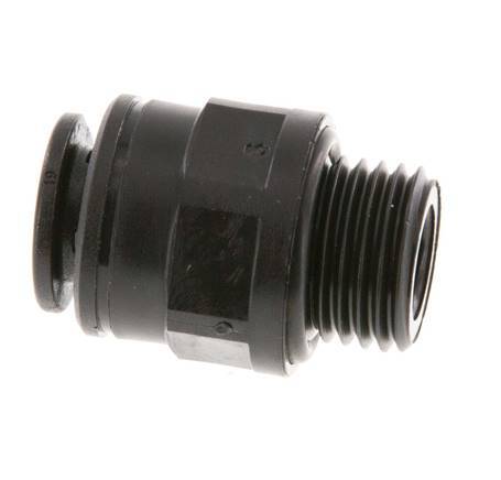 8mm x G1/4'' Push-in Fitting with Male Threads POM NBR [2 Pieces]