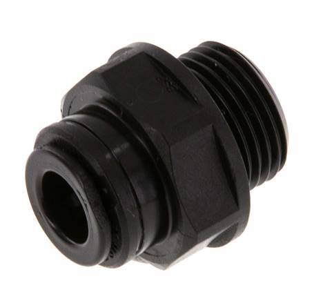 8mm x G3/8'' Steckverschraubung mit Außengewinde POM NBR [2 Stück]