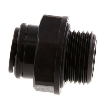 8mm x G3/8'' Steckverschraubung mit Außengewinde POM NBR [2 Stück]