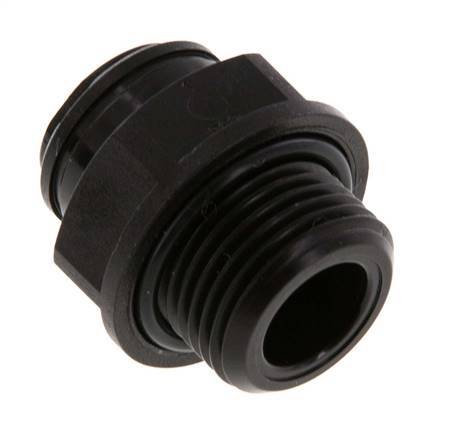8mm x G3/8'' Steckverschraubung mit Außengewinde POM NBR [2 Stück]