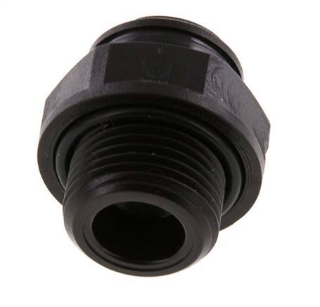 8mm x G3/8'' Steckverschraubung mit Außengewinde POM NBR [2 Stück]