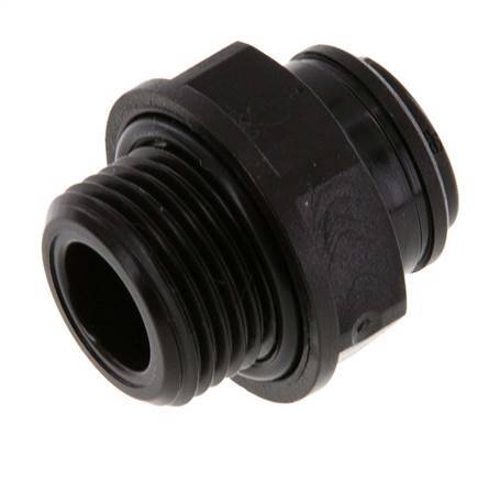 8mm x G3/8'' Steckverschraubung mit Außengewinde POM NBR [2 Stück]