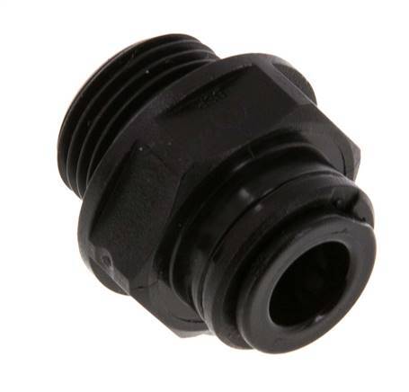 8mm x G3/8'' Steckverschraubung mit Außengewinde POM NBR [2 Stück]