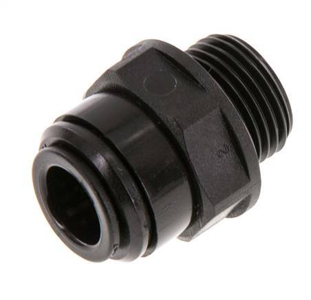 10mm x G3/8'' Steckverschraubung mit Außengewinde POM NBR [2 Stück]