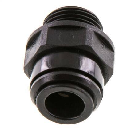 10mm x G3/8'' Steckverschraubung mit Außengewinde POM NBR [2 Stück]