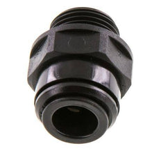 10mm x G3/8'' Steckverschraubung mit Außengewinde POM NBR [2 Stück]