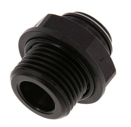 10mm x G1/2'' Steckverschraubung mit Außengewinde POM NBR [2 Stück]