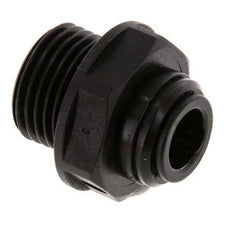 10mm x G1/2'' Steckverschraubung mit Außengewinde POM NBR [2 Stück]