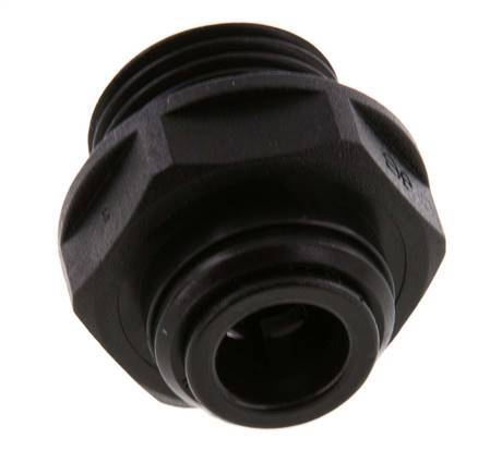 10mm x G1/2'' Steckverschraubung mit Außengewinde POM NBR [2 Stück]