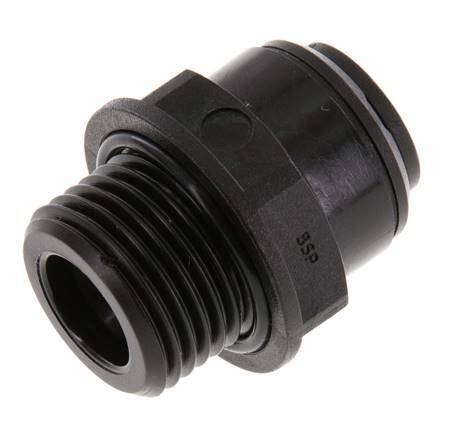 12mm x G1/2'' Push-in Fitting with Male Threads POM NBR [2 Pieces]