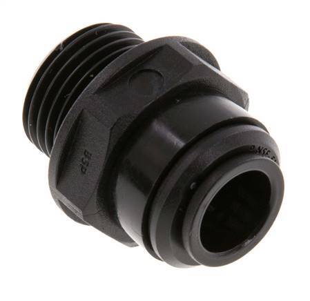 12mm x G1/2'' Push-in Fitting with Male Threads POM NBR [2 Pieces]