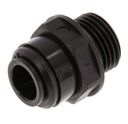 12mm x G1/2'' Steckverschraubung mit Außengewinde POM NBR [2 Stück]