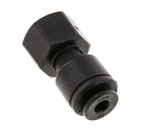 4mm x G1/8'' Steckverschraubung mit Innengewinde POM NBR [2 Stück]