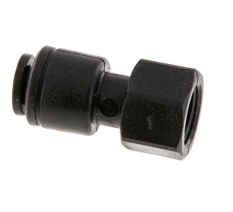 4mm x G1/8'' Steckverschraubung mit Innengewinde POM NBR [2 Stück]