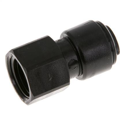 6mm x G1/4'' Steckverschraubung mit Innengewinde POM NBR [2 Stück]