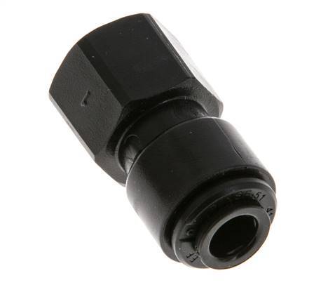 6mm x G1/4'' Steckverschraubung mit Innengewinde POM NBR [2 Stück]