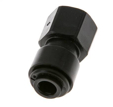 6mm x G1/4'' Steckverschraubung mit Innengewinde POM NBR [2 Stück]