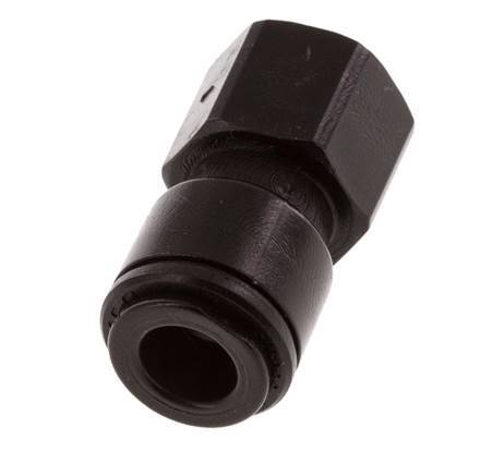 8mm x G1/4'' Steckverschraubung mit Innengewinde POM NBR [2 Stück]