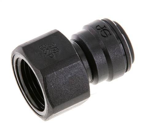 8mm x G3/8'' Steckverschraubung mit Innengewinde POM NBR [2 Stück]