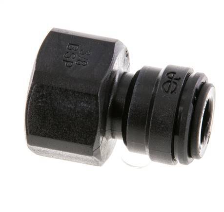 8mm x G3/8'' Steckverschraubung mit Innengewinde POM NBR [2 Stück]