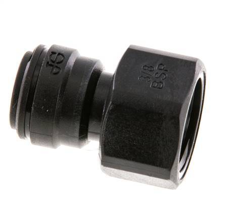 8mm x G3/8'' Steckverschraubung mit Innengewinde POM NBR [2 Stück]