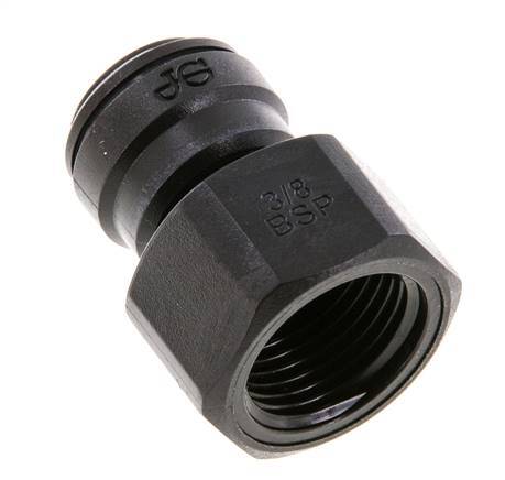 8mm x G3/8'' Steckverschraubung mit Innengewinde POM NBR [2 Stück]