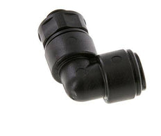 8mm x G1/8'' 90deg Elbow Push-in Fitting with Male Threads POM NBR Rotatable [2 Pieces]