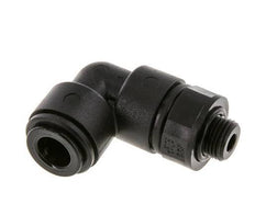 8mm x G1/8'' 90deg Winkel-Steckverschraubung mit Außengewinde POM NBR drehbar [2 Stück]