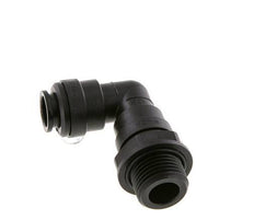 12mm x G1/2'' 90deg Winkel Steckverschraubung mit Außengewinde Messing NBR Drehbar