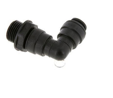 12mm x G1/2'' 90deg Winkel Steckverschraubung mit Außengewinde Messing NBR Drehbar