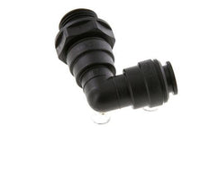 12mm x G1/2'' 90deg Winkel Steckverschraubung mit Außengewinde Messing NBR Drehbar