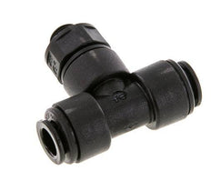 8mm x G1/8'' Inline Tee Push-in Fitting with Male Threads POM NBR FDA Rotatable