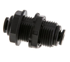 4mm Steckverschraubung POM NBR Bulkhead [2 Stück]