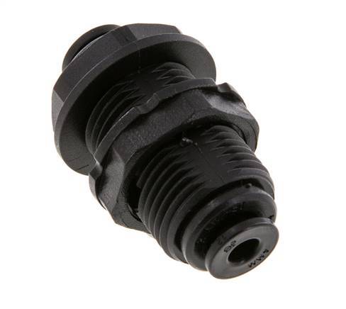 4mm Steckverschraubung POM NBR Bulkhead [2 Stück]