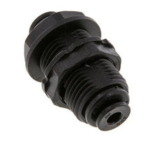 4mm Steckverschraubung POM NBR Bulkhead [2 Stück]